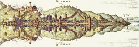 Bacharach - historische Ansicht